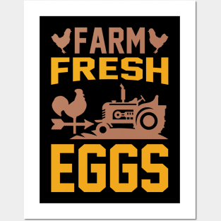 Farm Fresh Eggs T Shirt For Women Men Posters and Art